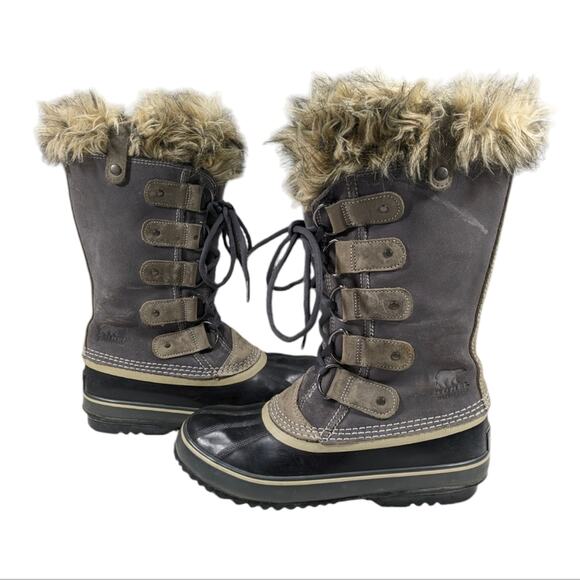 Sorel Joan of Artic Waterproof Boots GUC $240 Size 8 S2988 - Picture 7 of 12